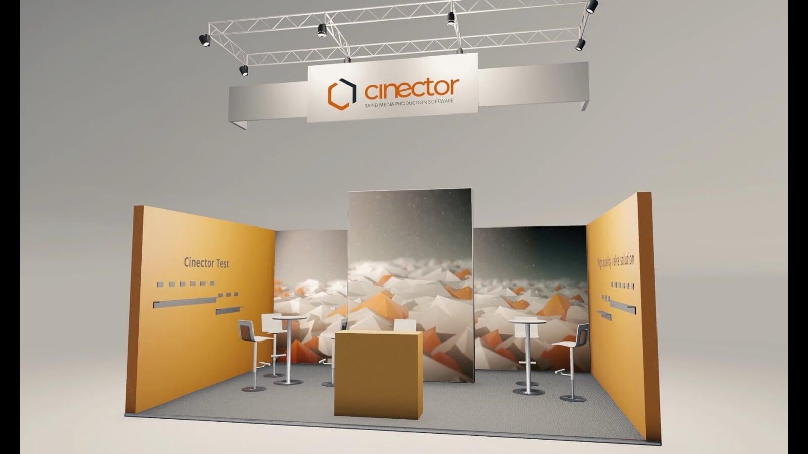 Mit Cinector STAGE zum individuellen EXPO 3D TV-Studio